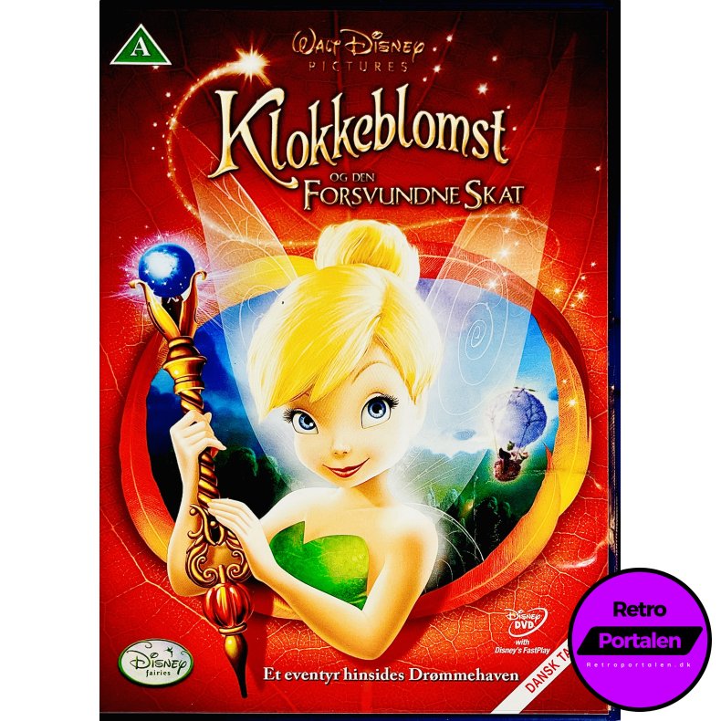 Klokkeblomst Og Den Forsvundne Skat (Walt Disney) (DVD)