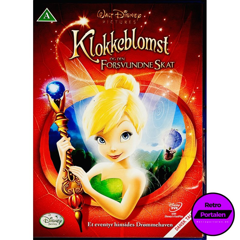 Klokkeblomst Og Den Forsvundne Skat (Walt Disney) (DVD)