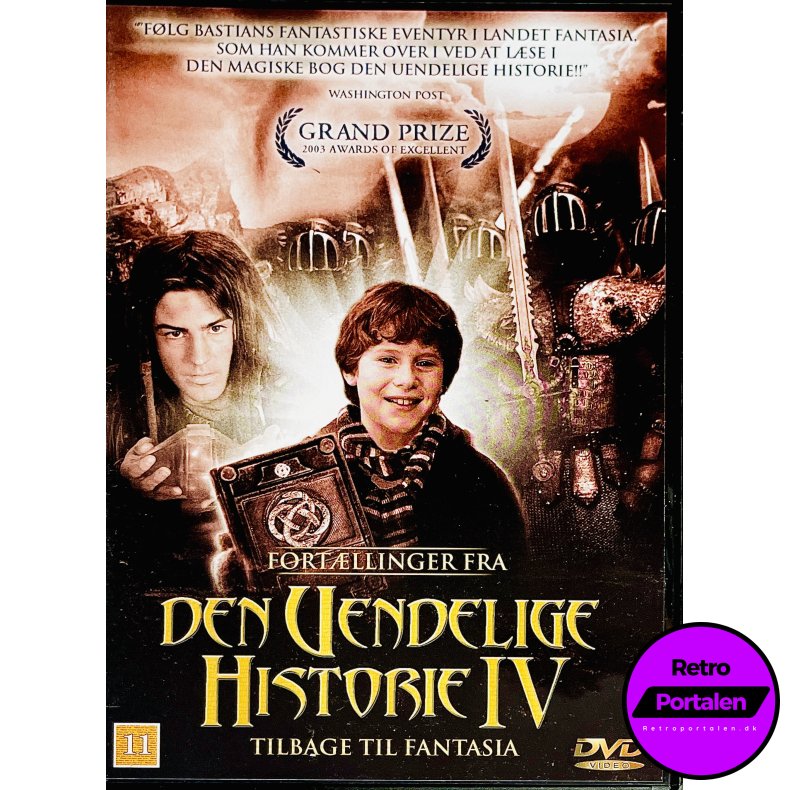 Den Uendelige Historie 4 (Den Undelige Historie IV) (DVD)