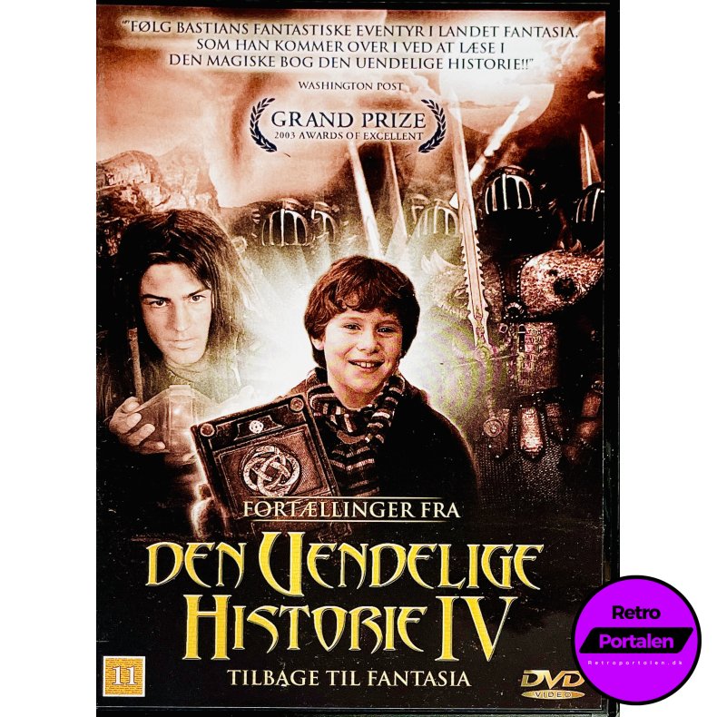 Den Uendelige Historie 4 (Den Undelige Historie IV) (DVD)