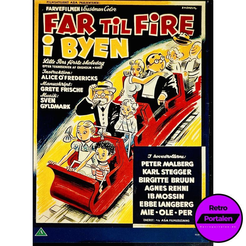 Far Til Fire I Byen (DVD)