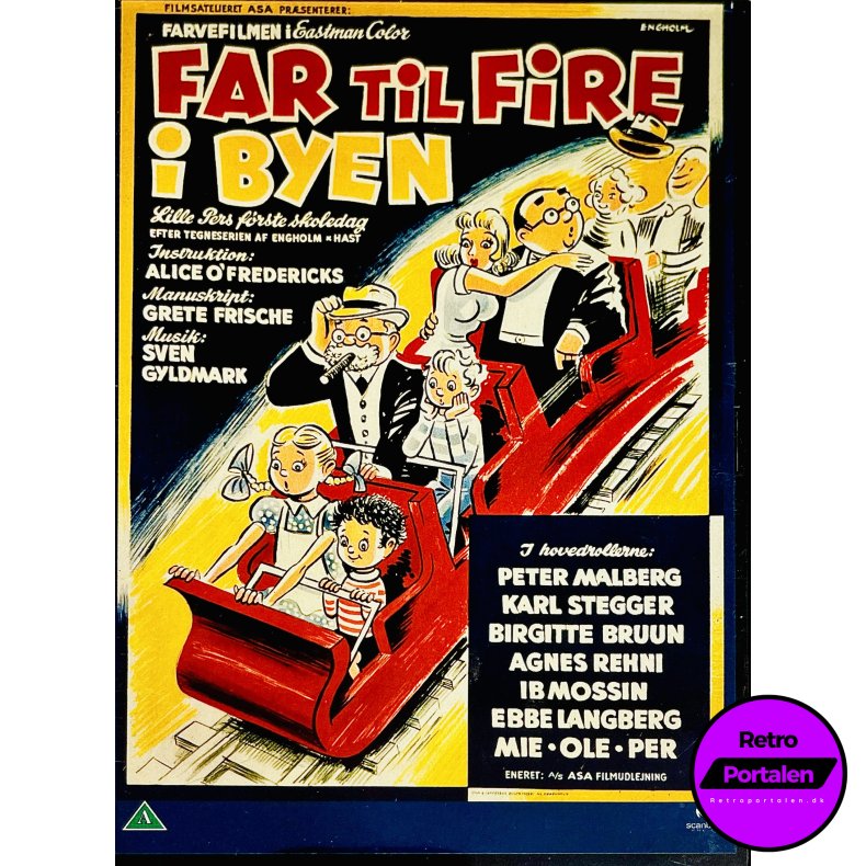 Far Til Fire I Byen (DVD)