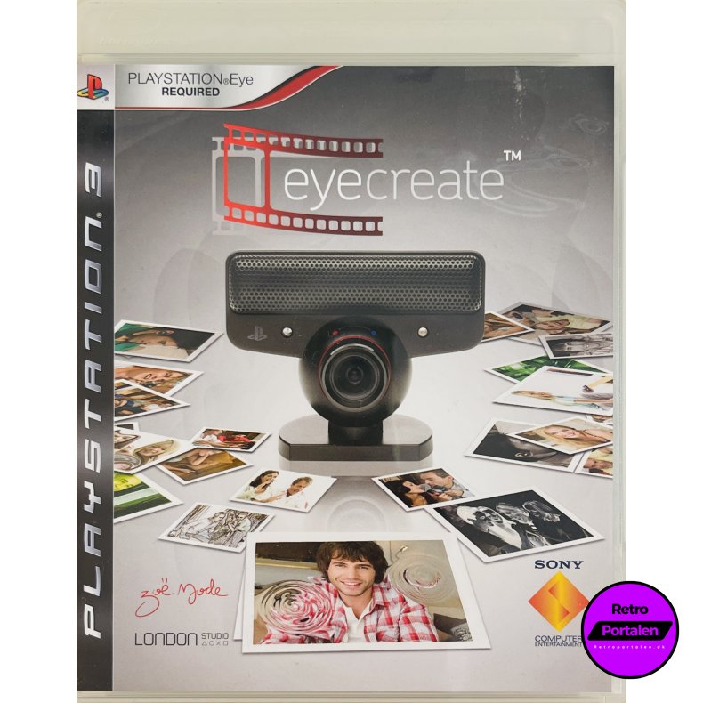 EyeCreate (Kr�ver Playstation Eye Kamera) (PS3)
