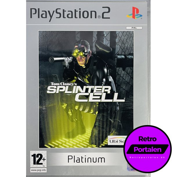 Tom Clancys Splinter Cell (Platinum) (PS2)