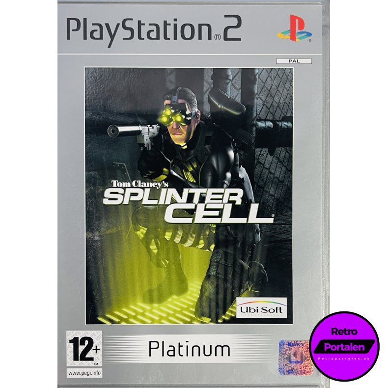 Tom Clancys Splinter Cell (Platinum) (PS2)
