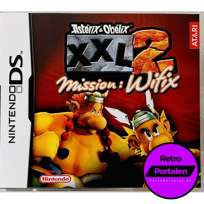 Asterix &amp; Obelix XXL 2: Mission Wifix (Tysk Cover &amp; Manual / Engelsk Spil) (Nintendo DS)