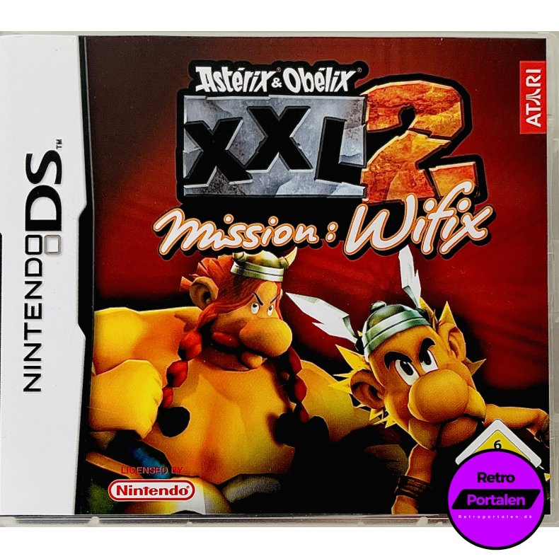 Asterix &amp; Obelix XXL 2: Mission Wifix (Tysk Cover &amp; Manual / Engelsk Spil) (Nintendo DS)