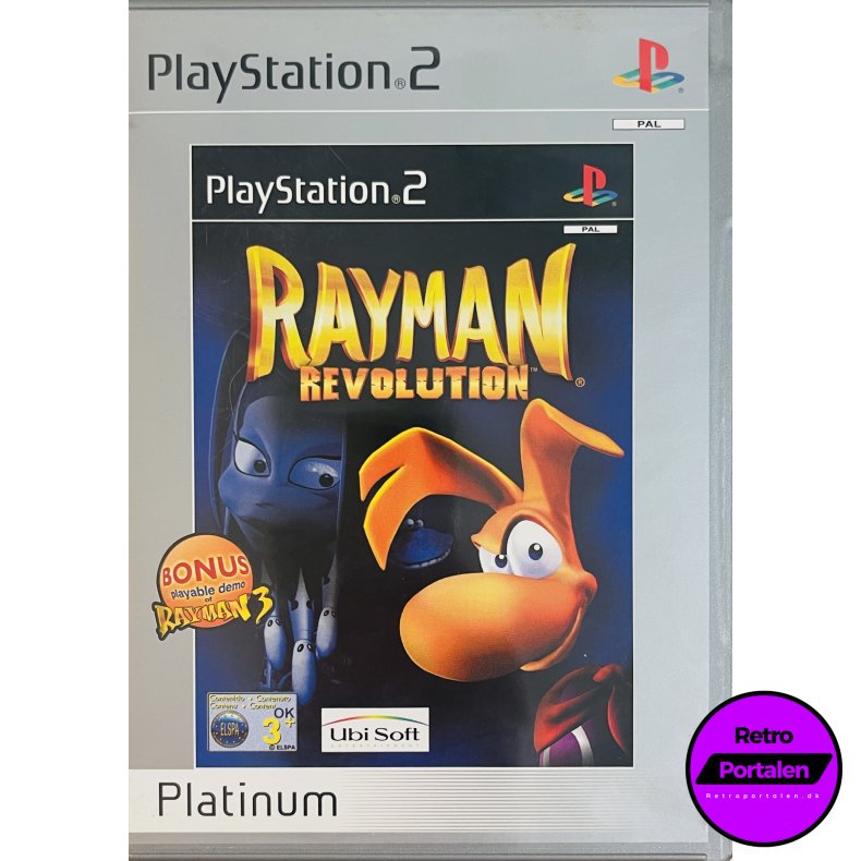 Rayman Revolution (Platinum) (PS2)