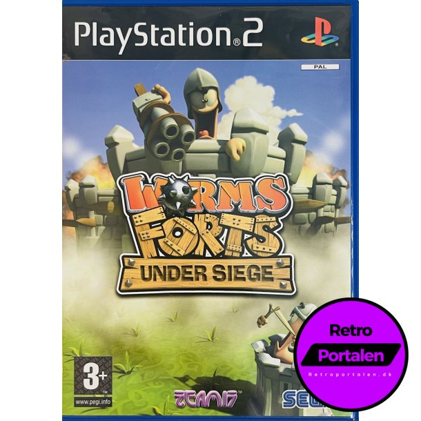 Worms Forts: Under Siege (PS2)