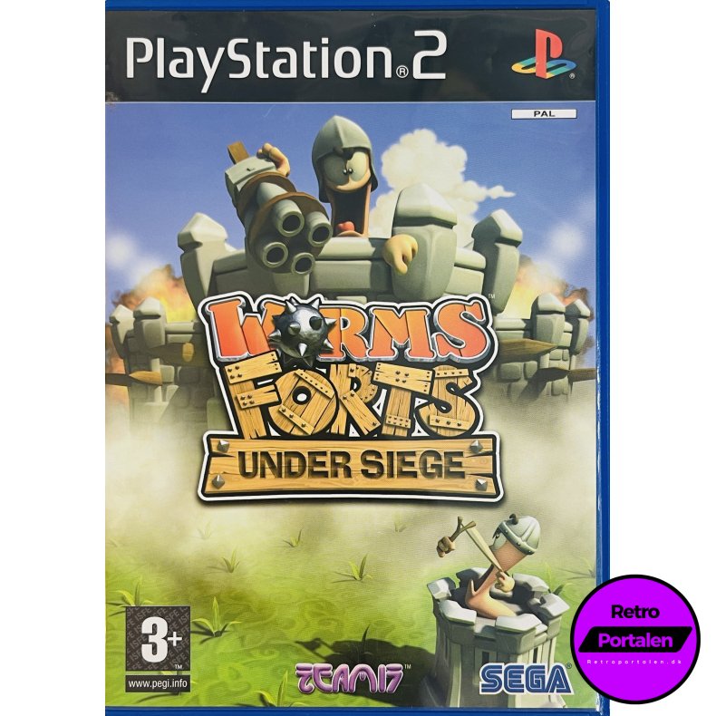 Worms Forts: Under Siege (PS2)