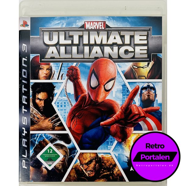 Marvel Ultimate Alliance (Tysk Cover / Engelsk Spil) (PS3)