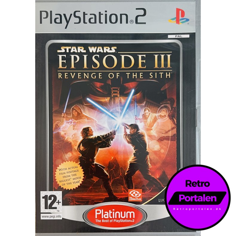 Star Wars: Episode 3 Revenge Of The Sith (Platinum) (PS2)