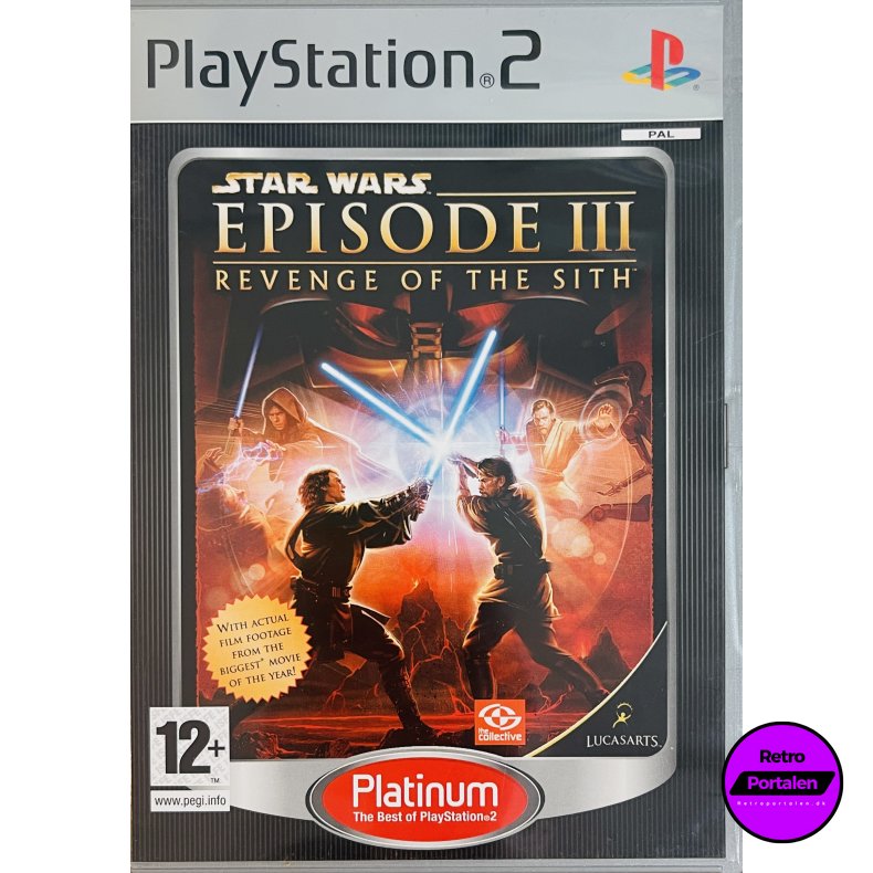 Star Wars: Episode 3 Revenge Of The Sith (Platinum) (PS2)