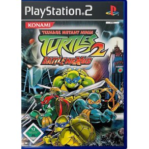 Teenage Mutant Ninja Turtles 2: BattleNexus (Tysk Cover & Manual / Engelsk Spil)  (PS2)