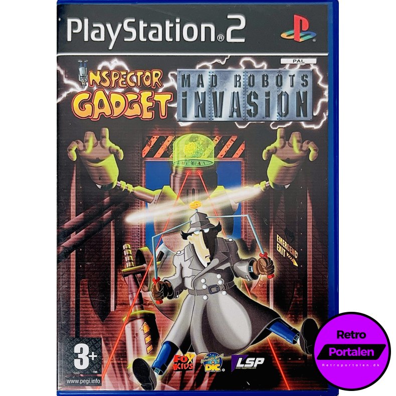 Inspector Gadget: Mad Robots Invasion (PS2)