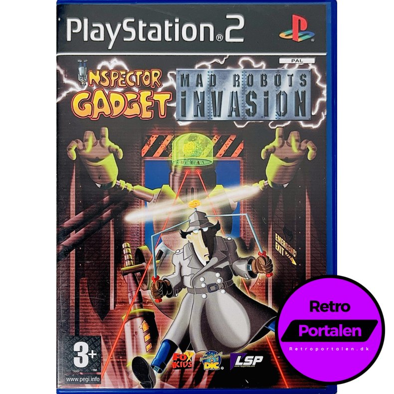 Inspector Gadget: Mad Robots Invasion (PS2)