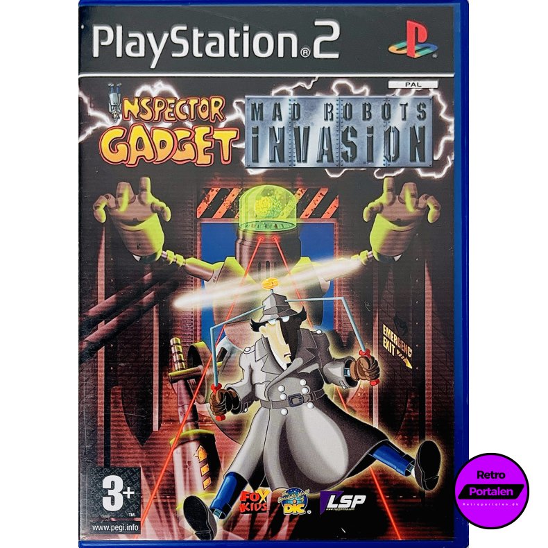 Inspector Gadget: Mad Robots Invasion (PS2)