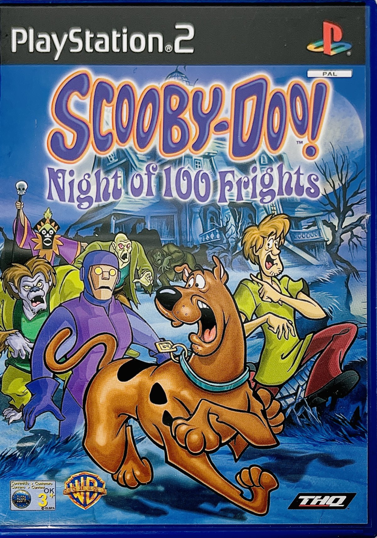 Scooby Doo Night Of 100 Frights PS2 PS2 Spil Retroportalen