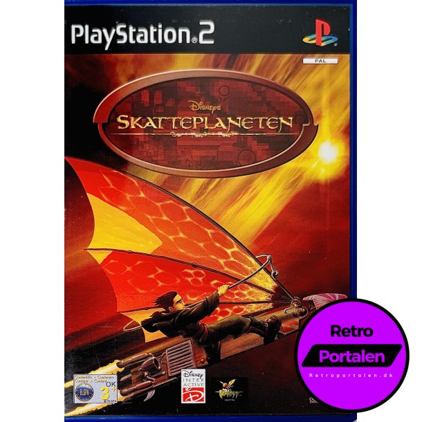 Disneys Skatteplaneten (Med Bonus Disc) (Cover &amp; Manual P Dansk) (PS2)