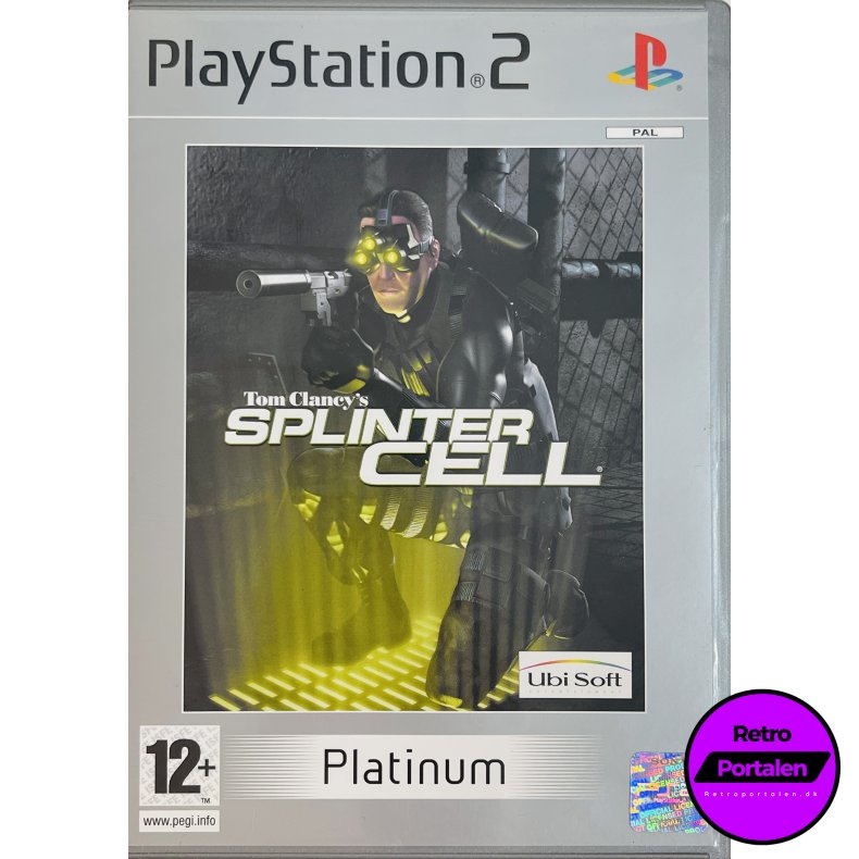 Tom Clancys Splinter Cell (Platinum) (PS2)