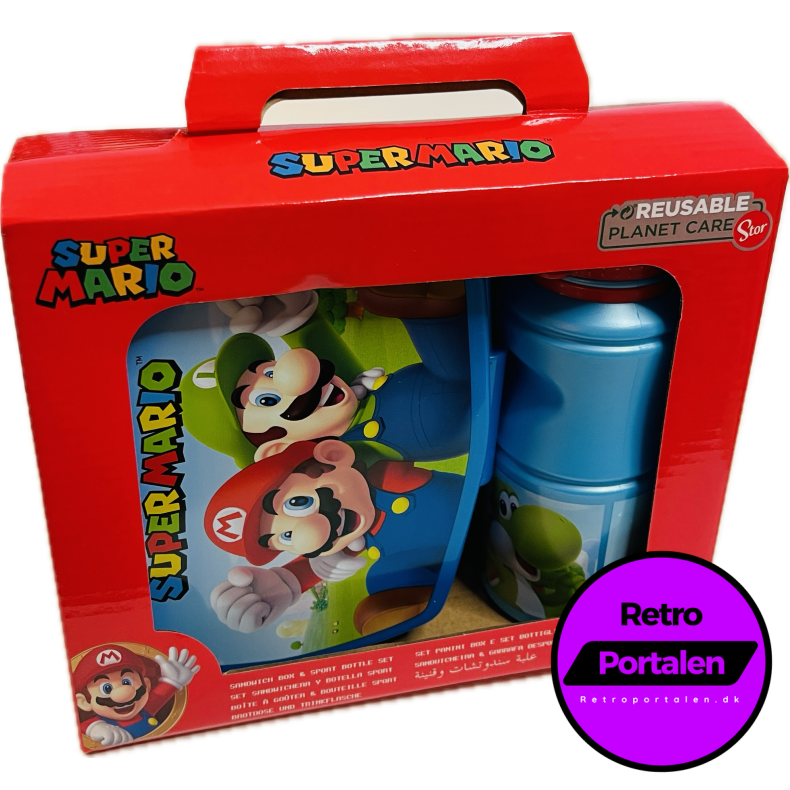 Super Mario Lunchbox And Water Bottle (NY)