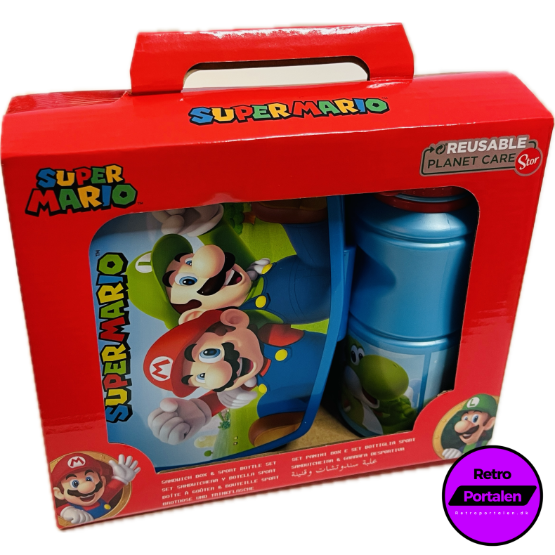 Super Mario Lunchbox And Water Bottle (NY)