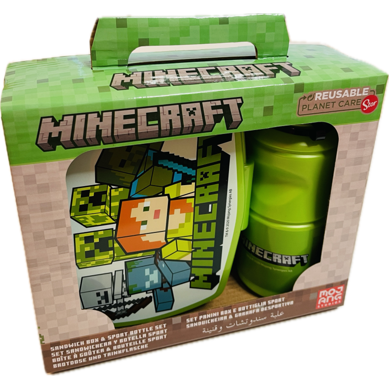Minecraft Lunchbox And Water Bottle (NY)