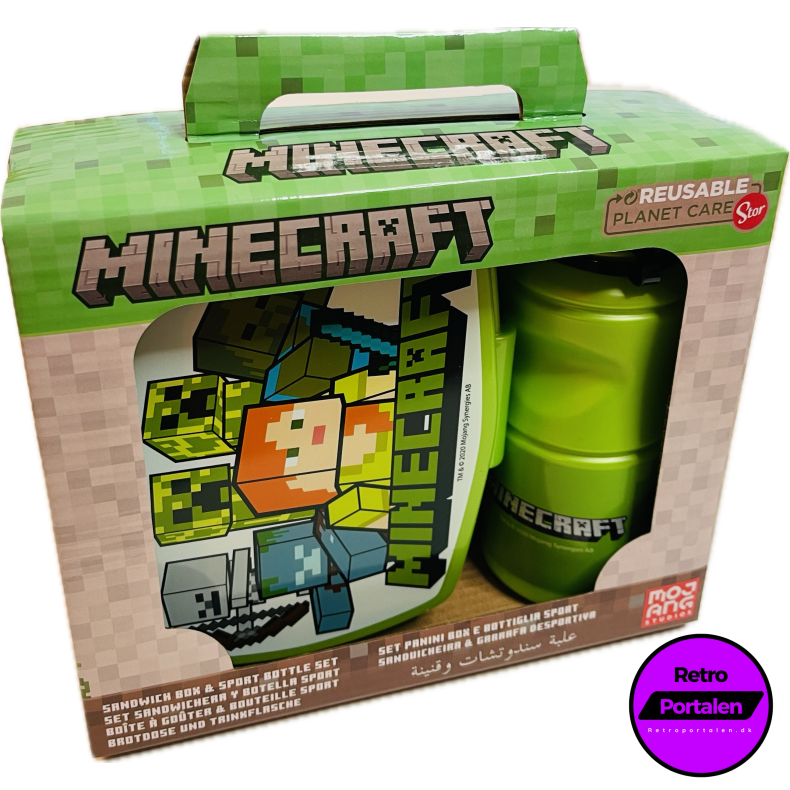 Minecraft Lunchbox And Water Bottle (NY)