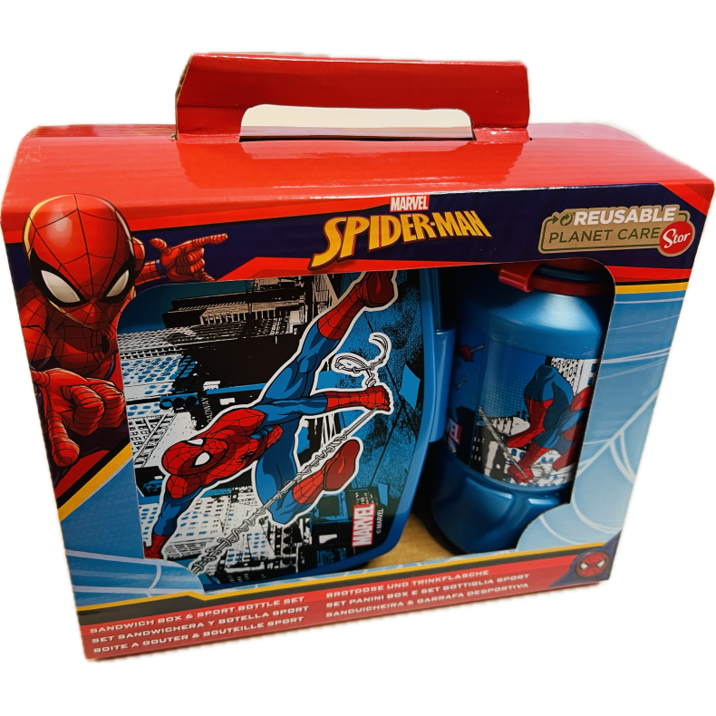 Spider-Man Lunchbox And Water Bottle (NY)