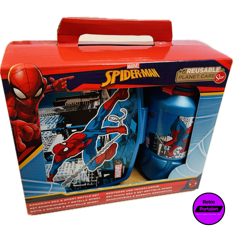 Spider-Man Lunchbox And Water Bottle (NY)