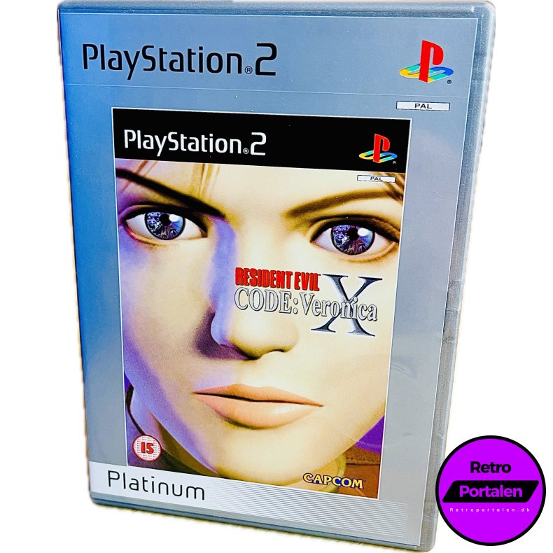 Resident Evil: Code Veronica X (Platinum) (PS2)