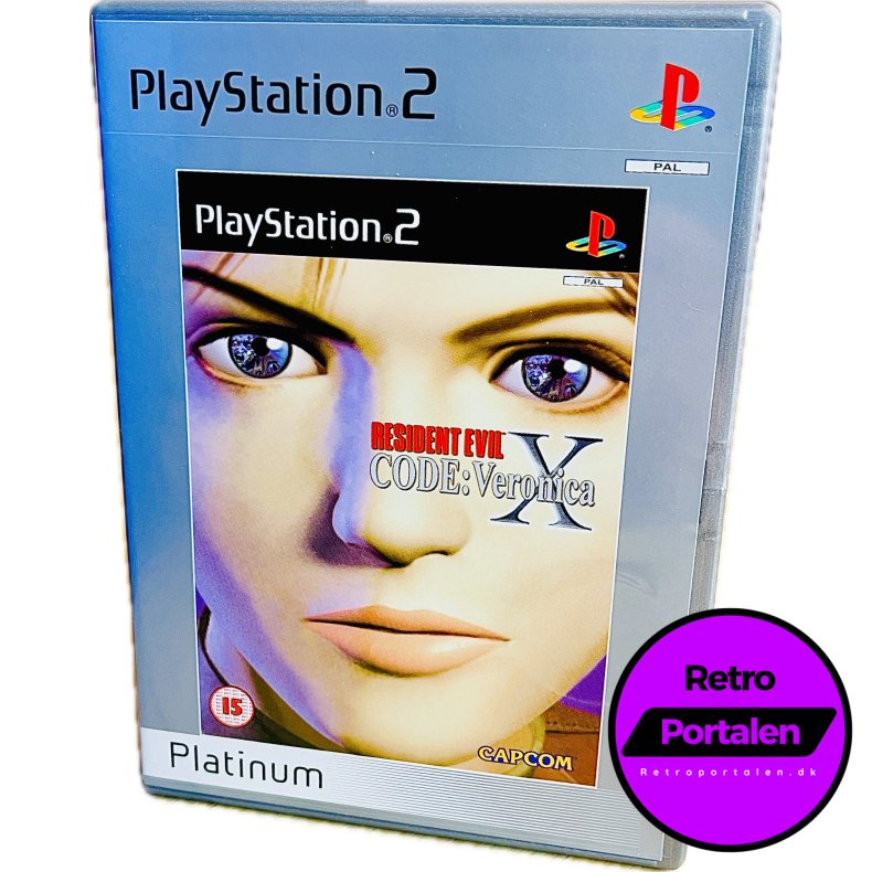 Resident Evil: Code Veronica X (Platinum) (PS2)