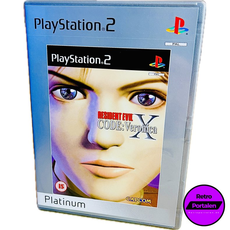 Resident Evil: Code Veronica X (Platinum) (PS2)