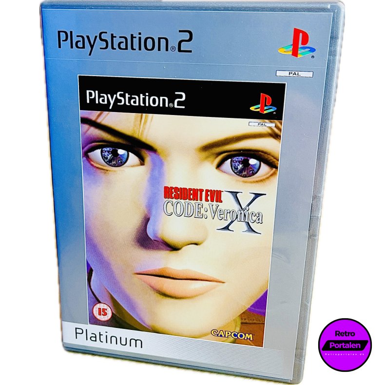 Resident Evil: Code Veronica X (Platinum) (PS2)