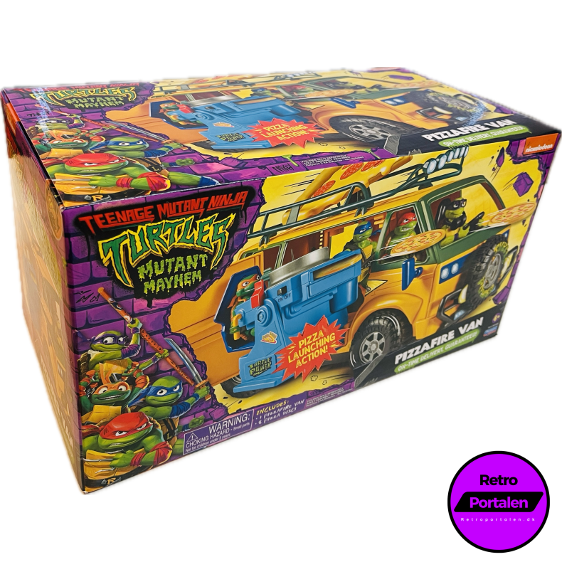 Turtles Mutant Mayhem - Pizza Delivery Van (4 r +) (NY)