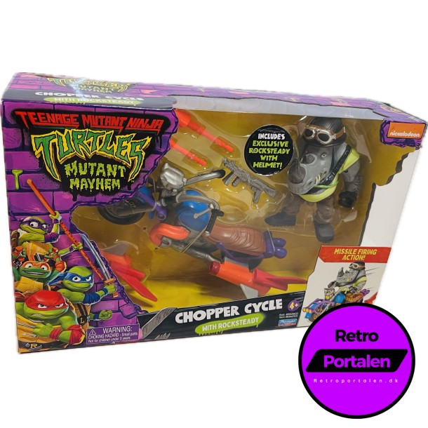 Turtles - Mutant Mayhem Rocksteady Cycle (4 r +) (NY)