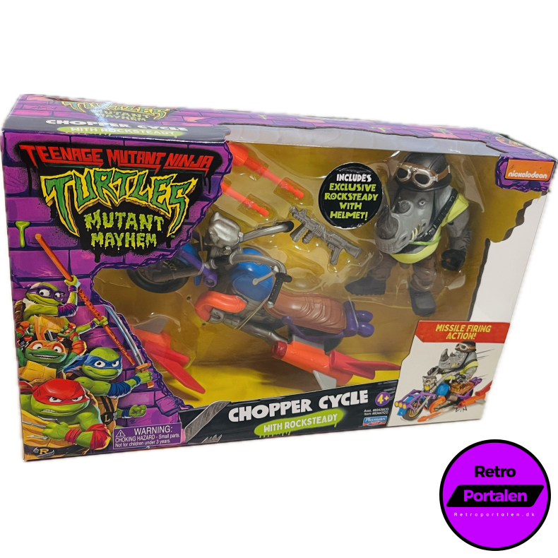 Turtles - Mutant Mayhem Rocksteady Cycle (4 �r +) (NY)