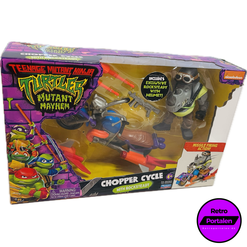 Turtles - Mutant Mayhem Rocksteady Cycle (4 �r +) (NY)