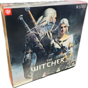 Good Loot - Gaming Puzzle: The Witcher: Geralt And Ciri Puzzles 1000p (Puslespil) (NY)