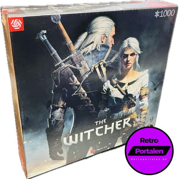 Good Loot - Gaming Puzzle: The Witcher: Geralt And Ciri Puzzles 1000p (Puslespil) (NY)