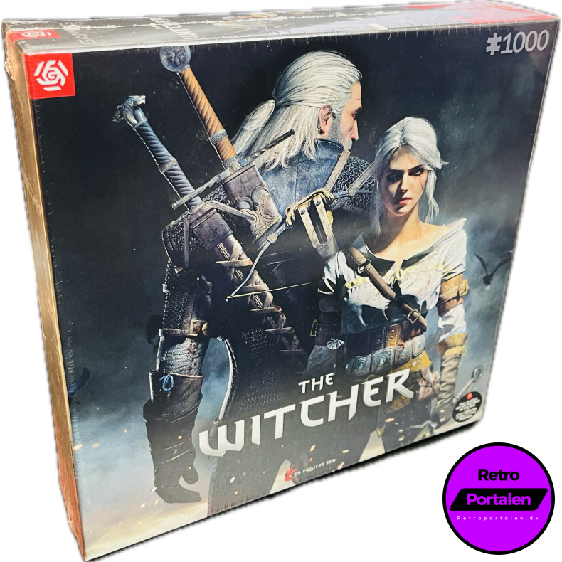 Good Loot - Gaming Puzzle: The Witcher: Geralt And Ciri Puzzles 1000p (Puslespil) (NY)