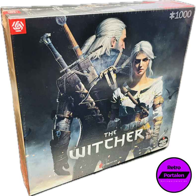 Good Loot - Gaming Puzzle: The Witcher: Geralt And Ciri Puzzles 1000p (Puslespil) (NY)