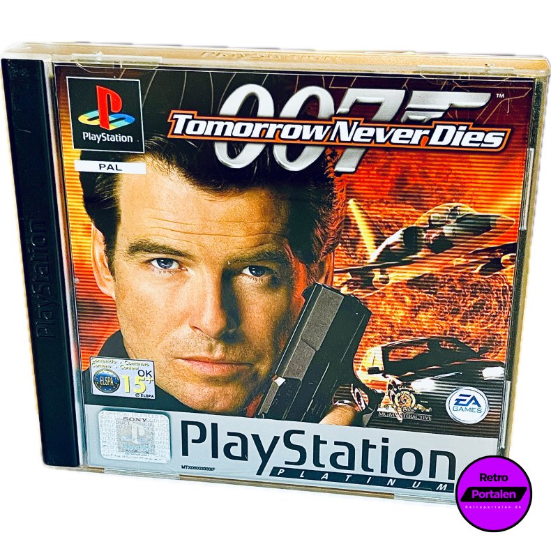 007: Tomorrow Never Dies (Platinum) (PS1)