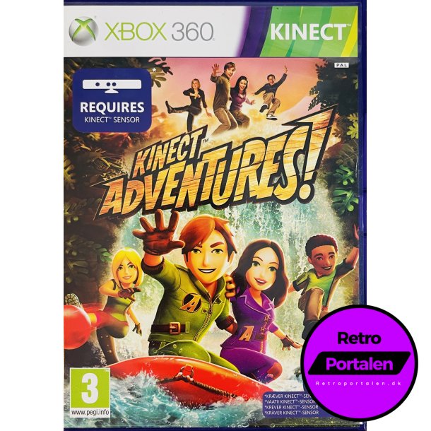 Kinect Adventures! (Krver Kinect Sensor) (Xbox 360)