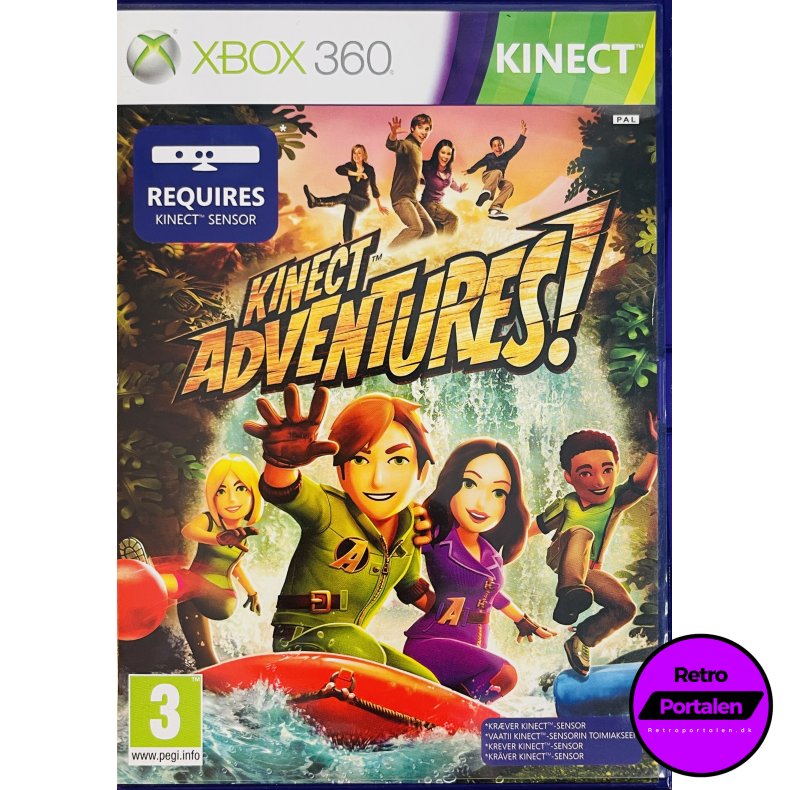 Kinect Adventures! (Krver Kinect Sensor) (Xbox 360)