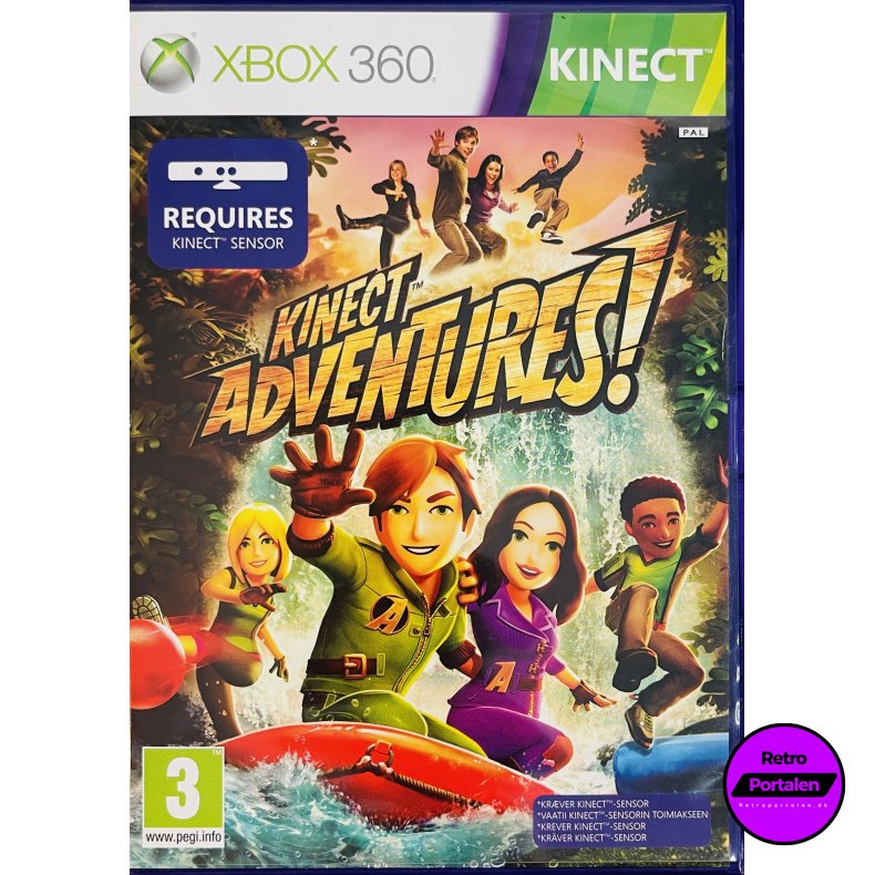 Kinect Adventures! (Kr�ver Kinect Sensor) (Xbox 360)