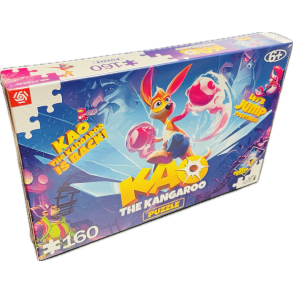 Good Loot - Kids: Kao The Kangaroo: Kao Is Back Puzzles (Puslespil) (6 r +) (NY)