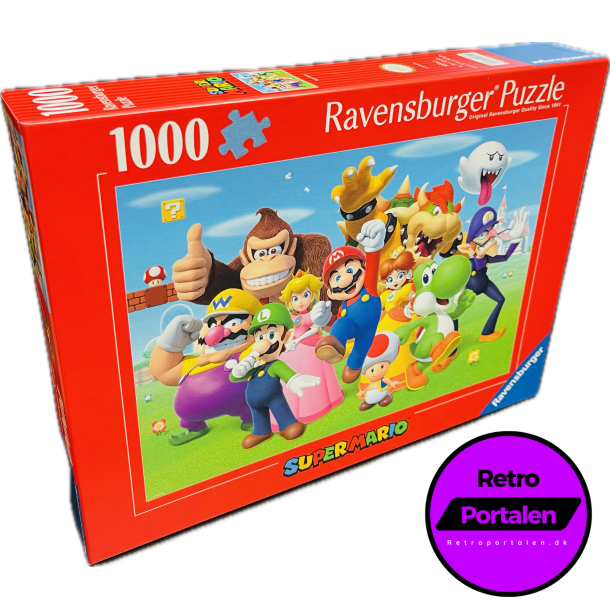 Ravensburger - Super Mario 1000p Puzzles (Puslespil) (NY)