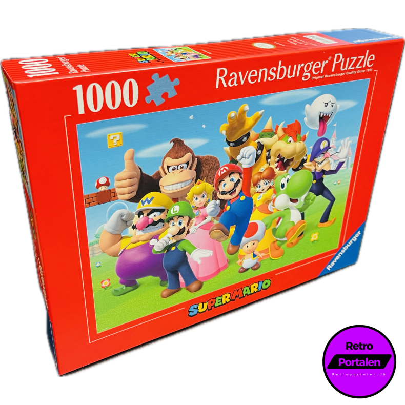 Ravensburger - Super Mario 1000p Puzzles (Puslespil) (NY)