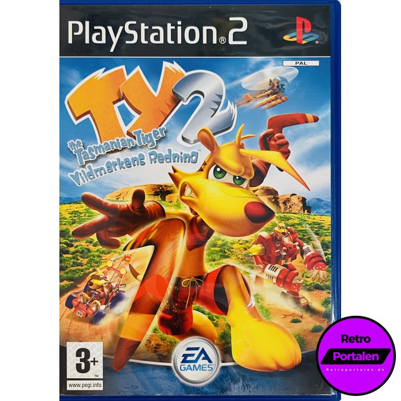 TY The Tasmanian Tiger 2: Vildmarkens Redning (PS2)